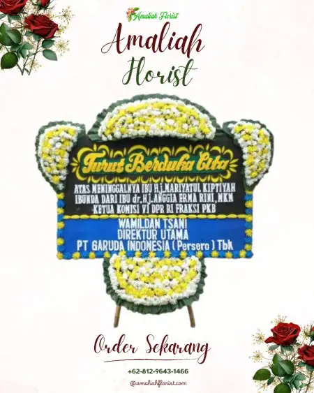 Papan Bunga Duka Tulung Selapan